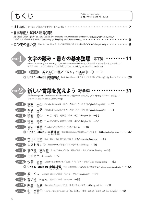 日本語能力試験問題集 n5 語彙スピードマスター - the workbook for the japanese language proficiency test quick mastery of n5 vocabulary