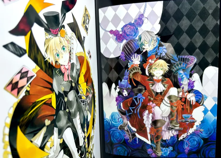 望月 淳 画集「pandora hearts」- jun mochizuki illustration book: pandora hearts odds and ends