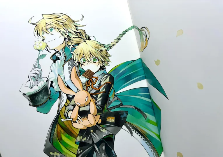 望月 淳 画集「pandora hearts」- jun mochizuki illustration book: pandora hearts odds and ends