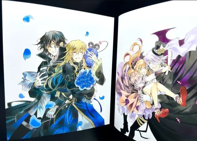 望月 淳 画集「pandora hearts」- jun mochizuki illustration book: pandora hearts odds and ends