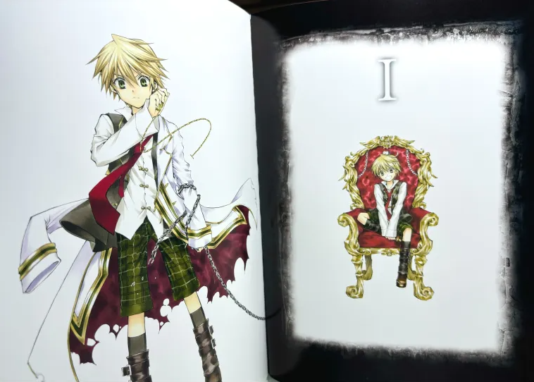望月 淳 画集「pandora hearts」- jun mochizuki illustration book: pandora hearts odds and ends