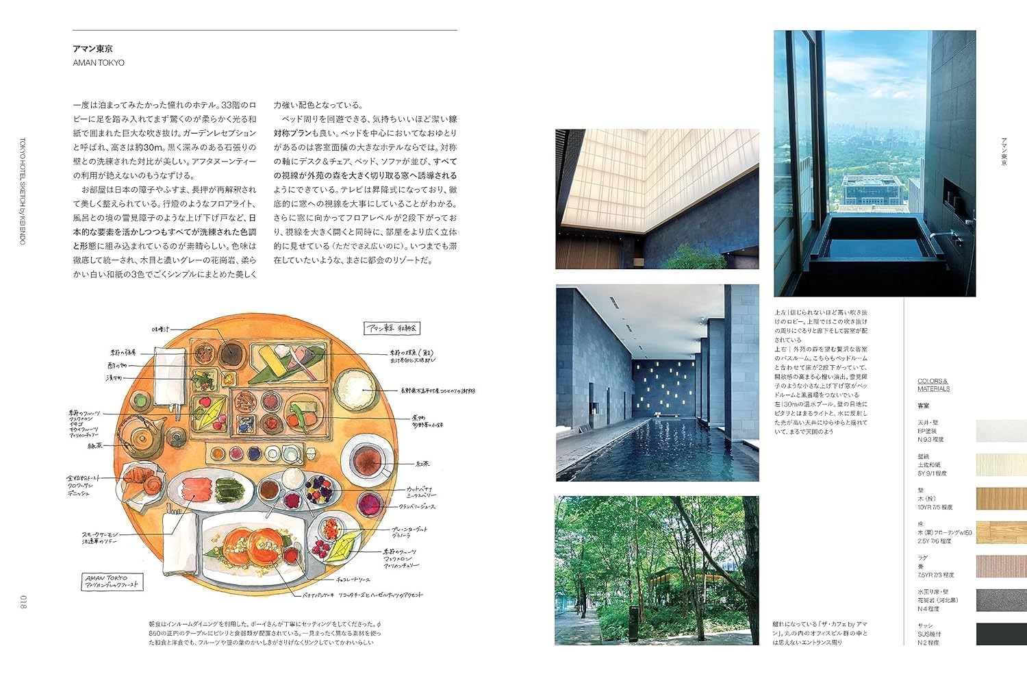 東京ホテル図鑑 実測水彩スケッチ集 - tokyo hotel sketch: collection of watercolor sketches