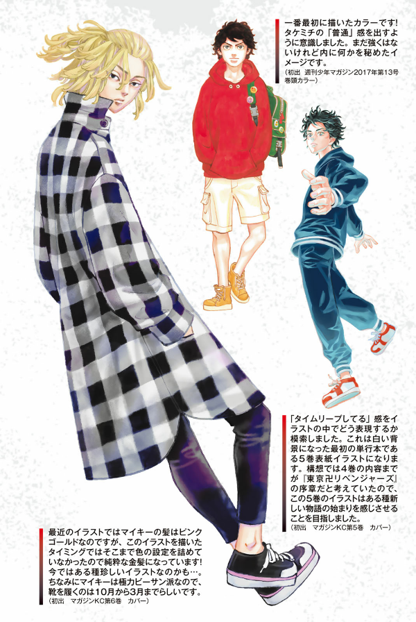 東京卍リベンジャーズ キャラクターブック 天上天下 - tokyo revengers