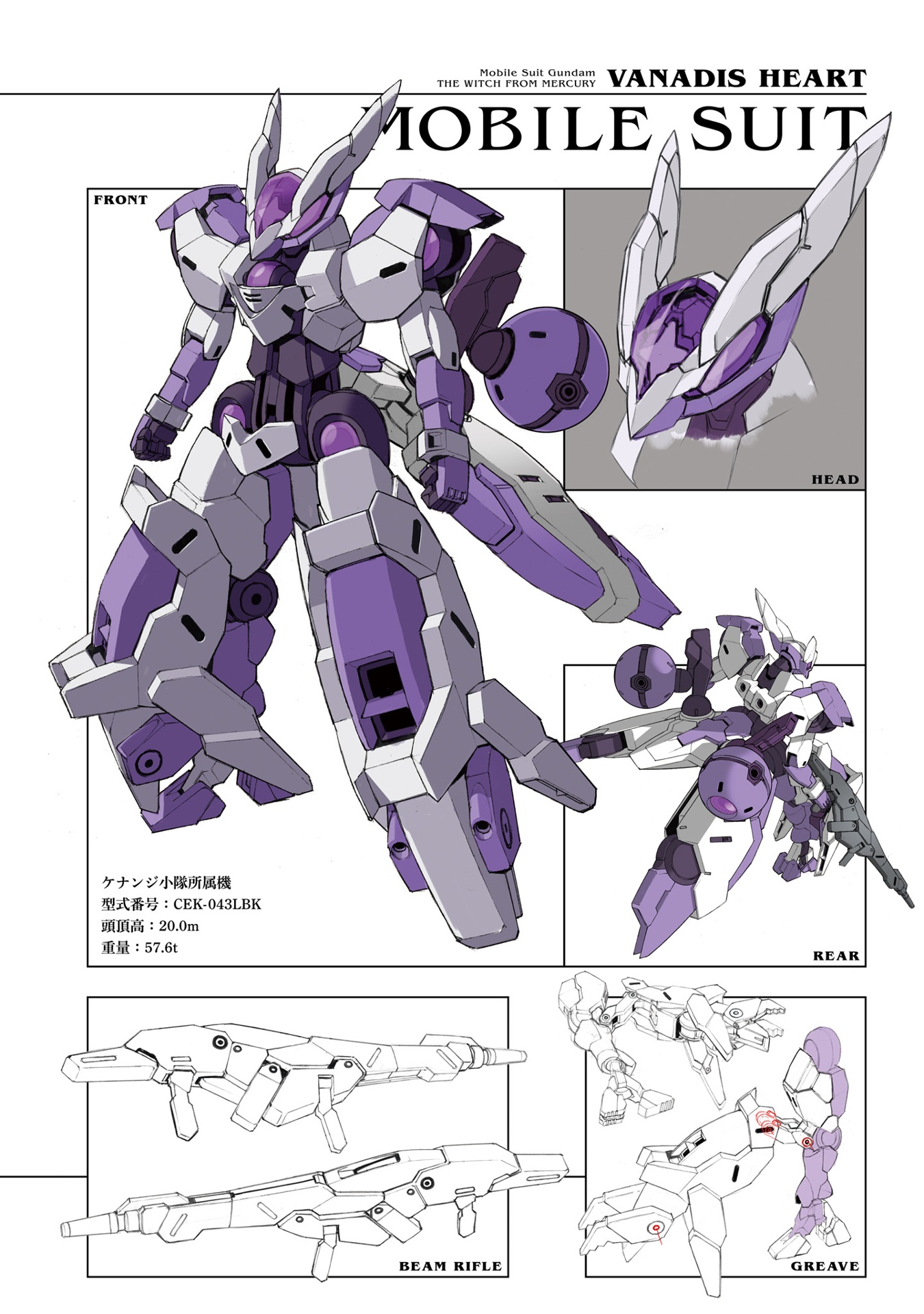 機動戦士ガンダム 水星の魔女 ヴァナディースハート - mobile suit gundam the witch from mercury - vanadis heart 3