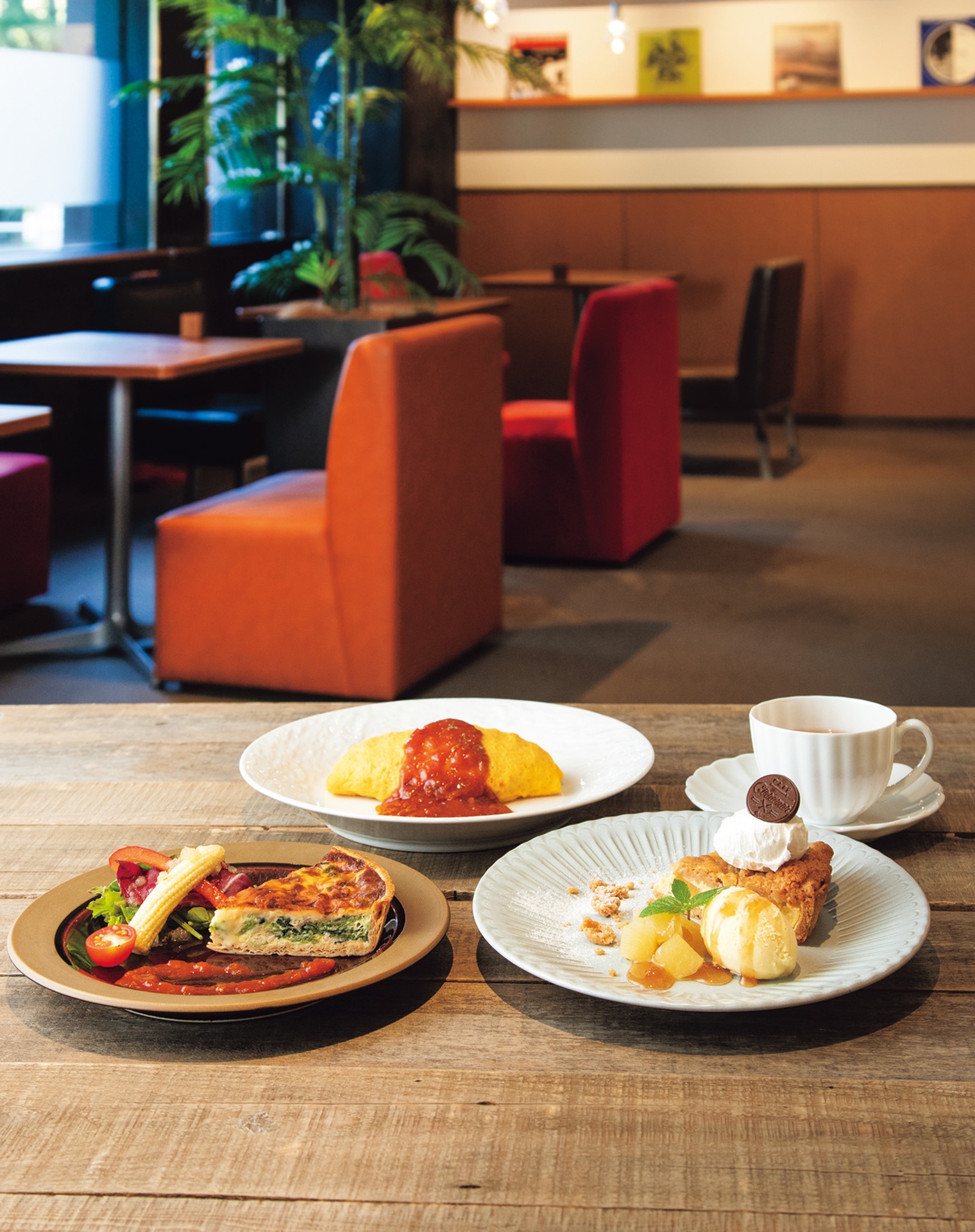 池袋「café cinnamon」本書限定pc・スマホ壁紙データ配信 - café cinnamon official recipe book