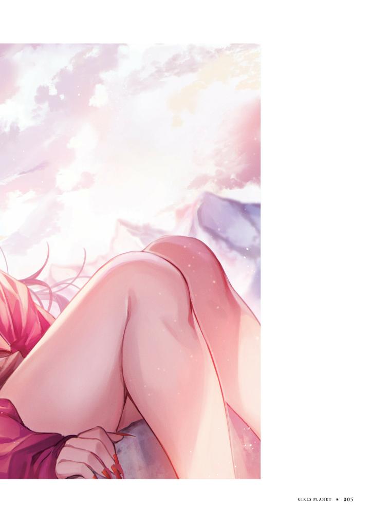 米白粕画集 girls planet - komeshiro kasu art book: girls planet