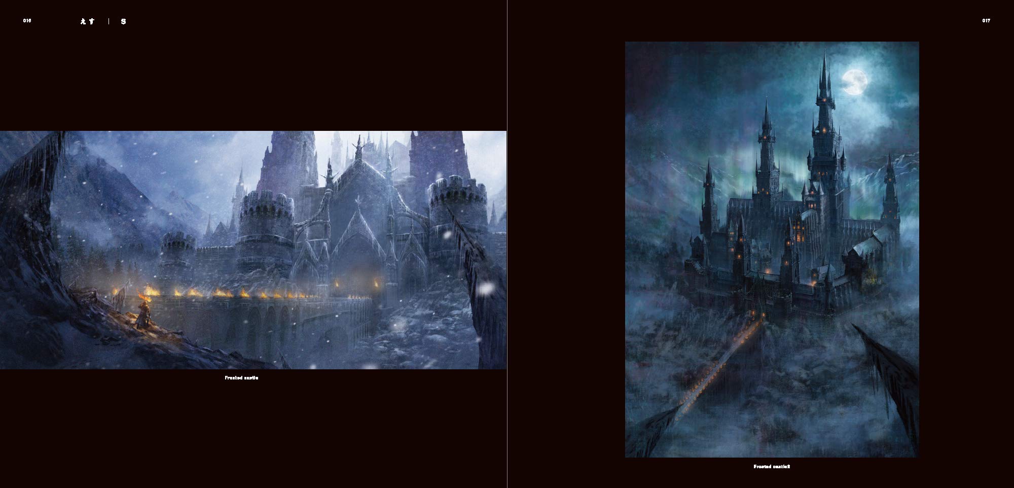 美しい情景イラストレーション ダークファンタジー編 -怪異的な風景を描くクリエイターズファイル- utsukushi joukei irasuto daku fantajihen