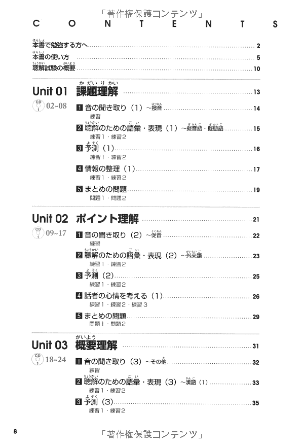 耳から覚える日本語能力試験聴解トレーニング n2 - mimi kara oboeru jlpt n2 listening with cds