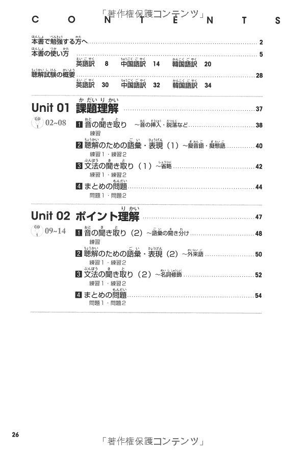 耳から覚える日本語能力試験聴解トレーニング n4 - mimi kara oboeru jlpt n4 listening training with cds