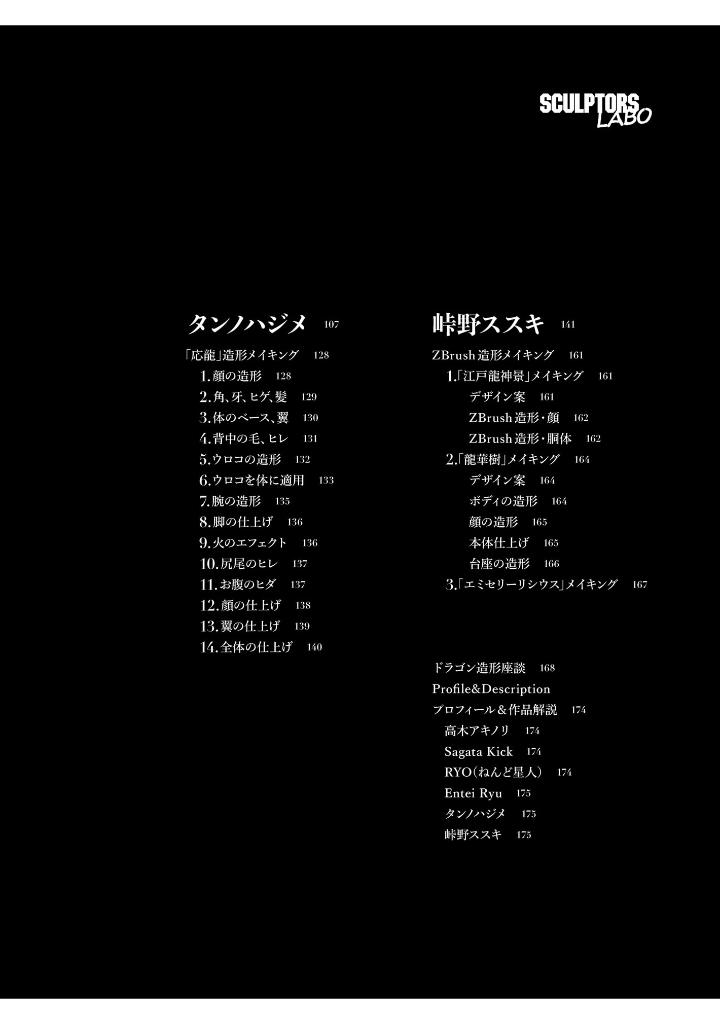 造形作品集 dragon - sculptures works: dragon