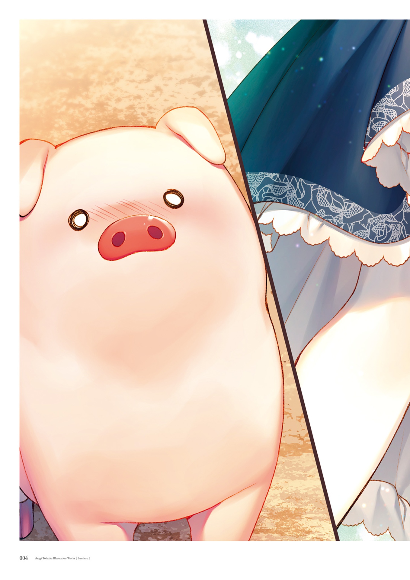 遠坂あさぎ画集 lumiere - asagi tosaka art works - lumiere