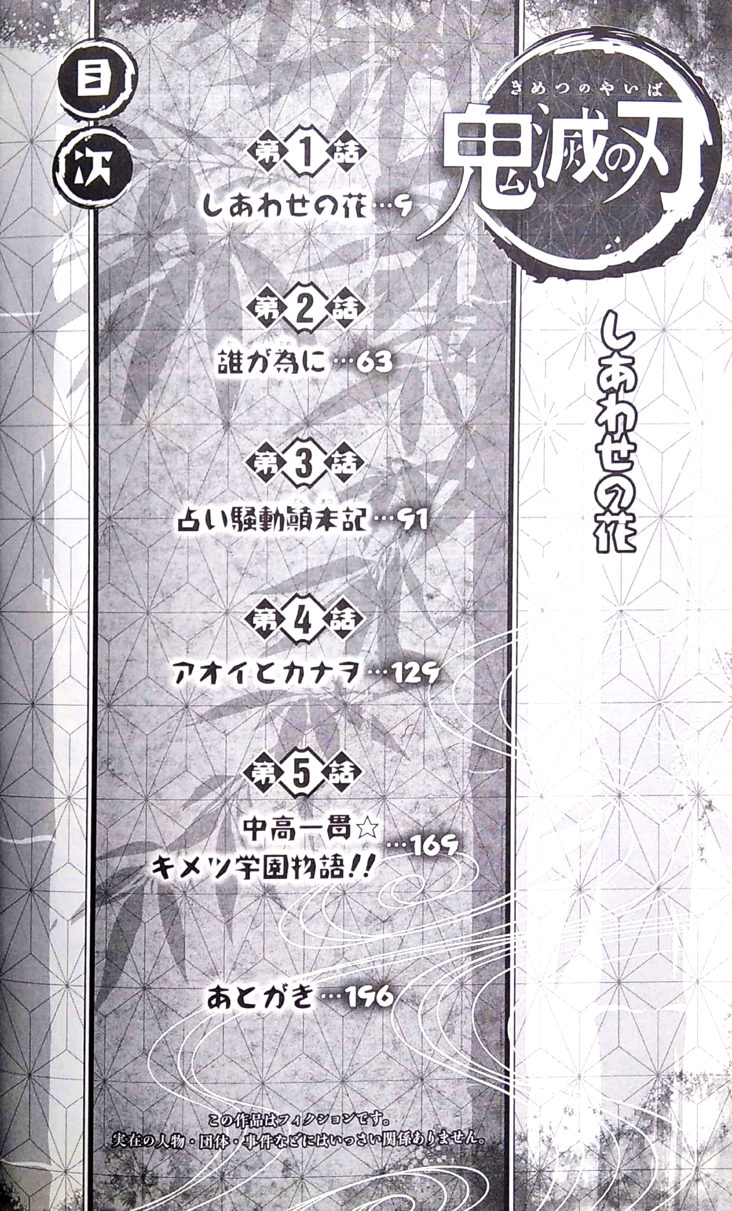 鬼滅の刃 しあわせの花 kimetsu no yaiba shiawase no hana