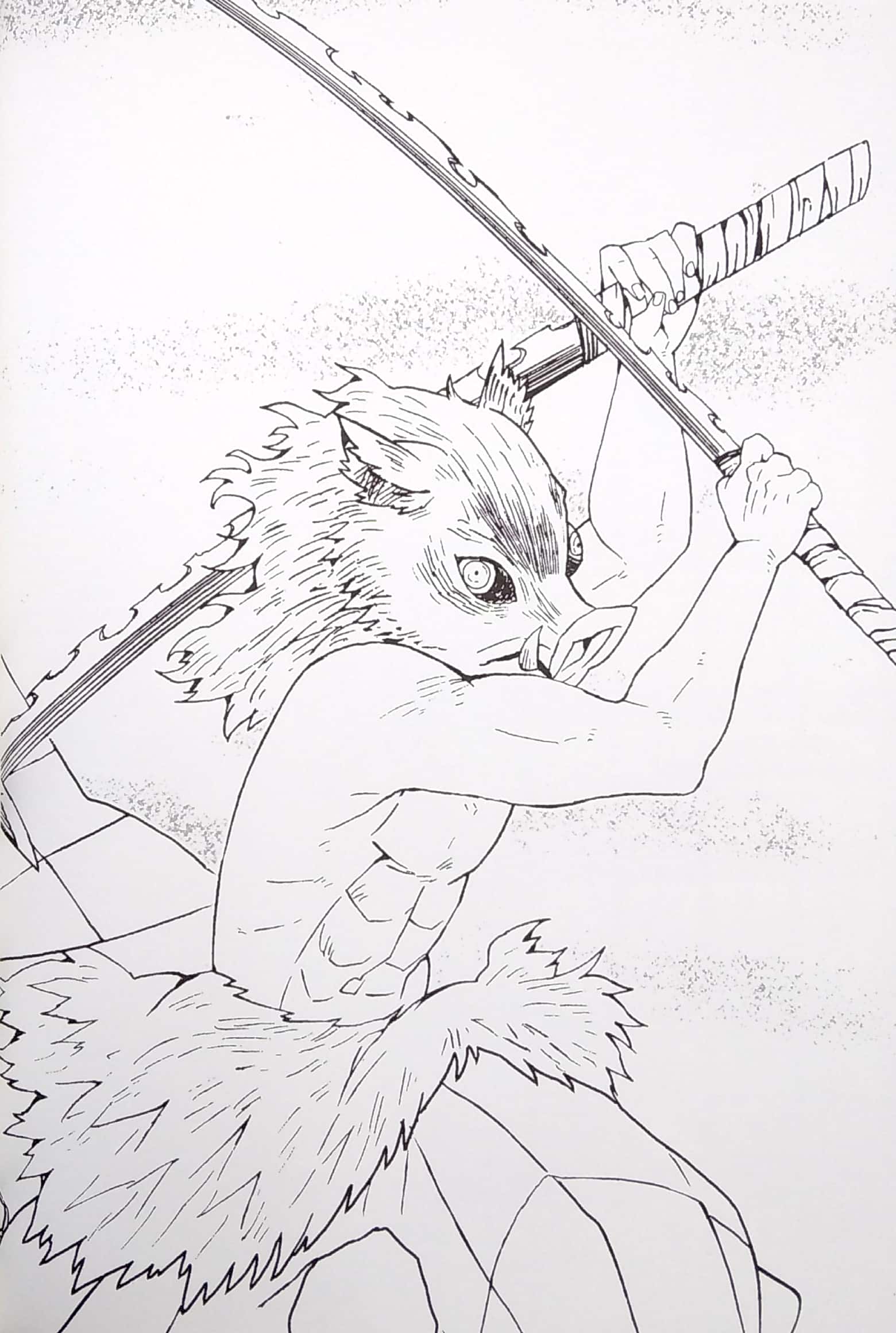 鬼滅の刃 塗絵帳 -蒼 kimetsu no yaiba nuriechou ao